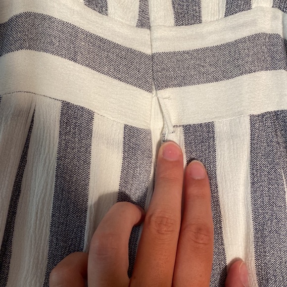 Oxford Sunday striped jumpsuit. - Picture 3 of 3